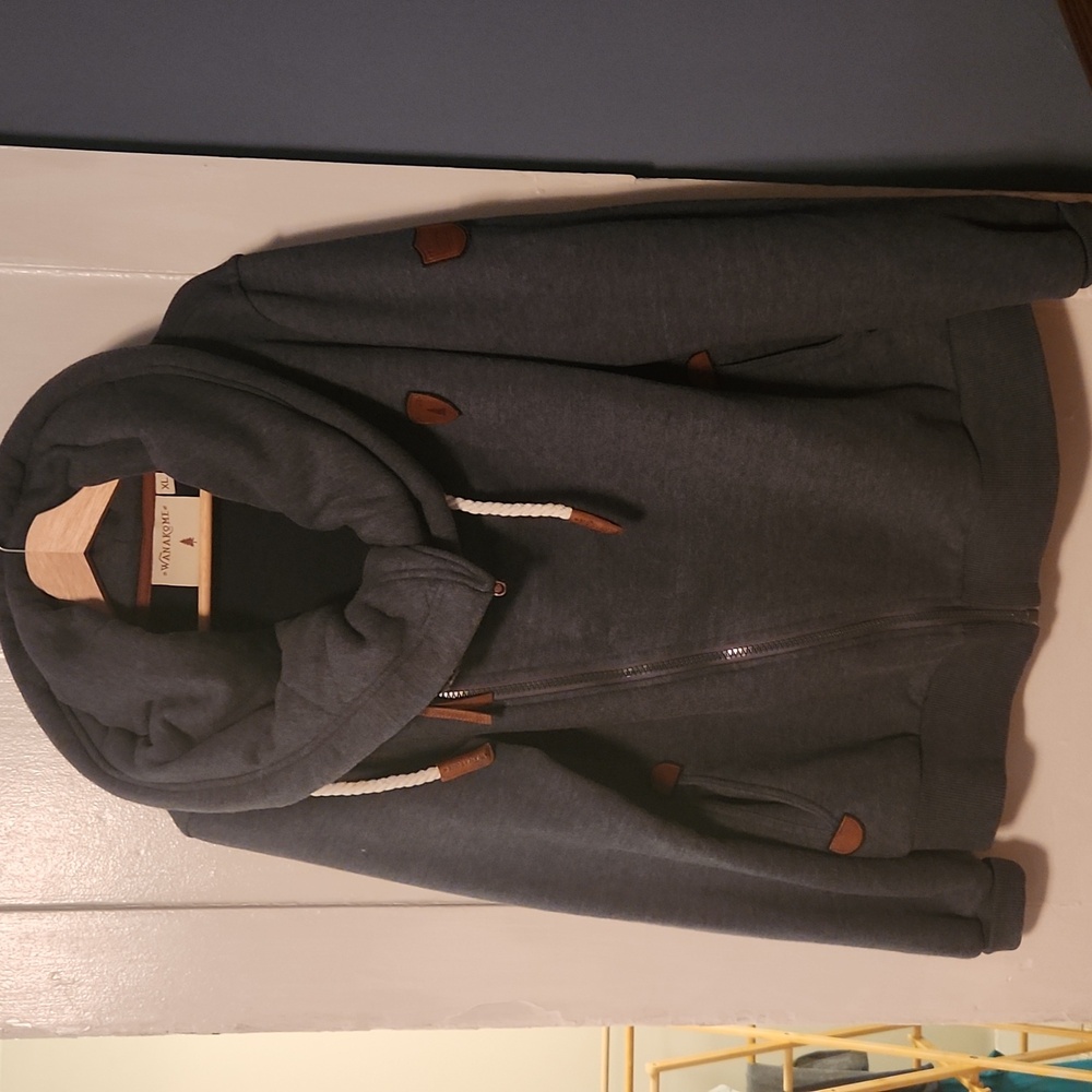 Wanakome Athena Full Zip Hoodie Navy XL